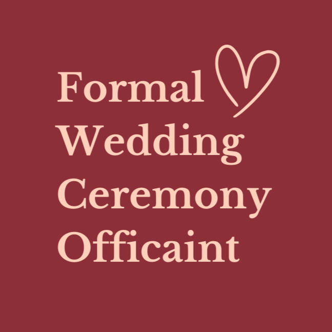 Wedding Officiant For Formal Wedding Ceremony in Indianapolis Your Wedding Officiant in Indy!